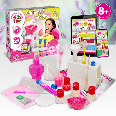 Perfume & Soap Factory Kit I. Jogo didático para crianças
